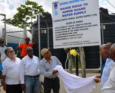  Hundreds to Benefit from Mahoe Ridge/Horse Guard Water Supply System 